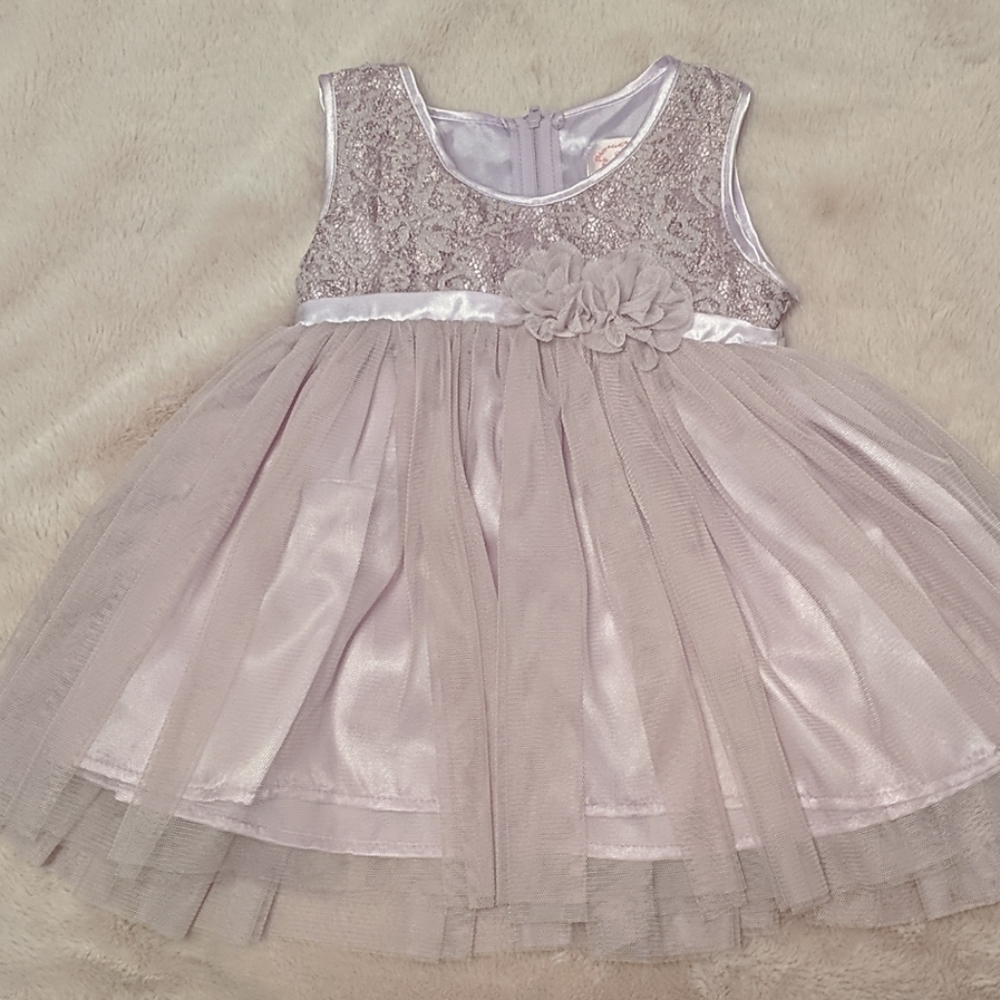 Infant Popatu Lilac Dress